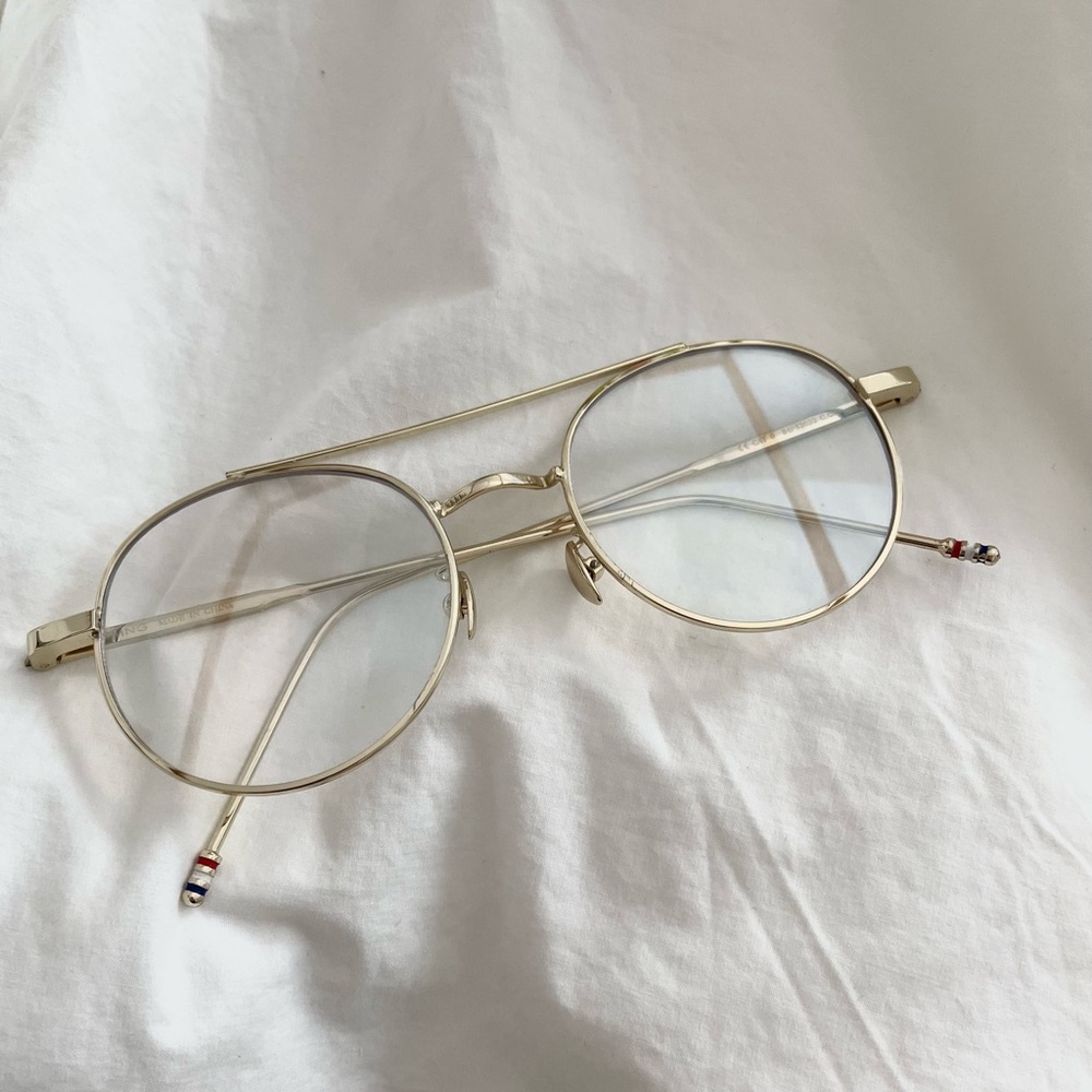 Mango gold glasses